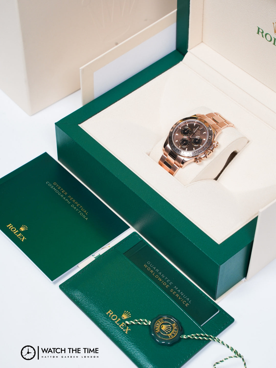 Rolex Daytona 116505 Chocolate Chronograph Rose Gold - 2018