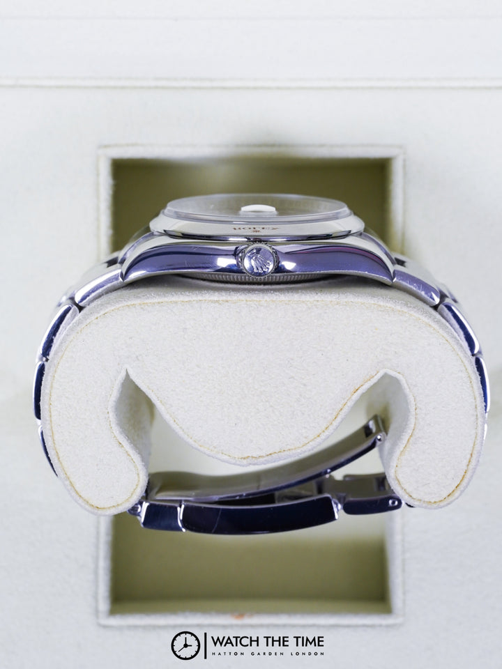 Rolex Datejust 36 116200 Blue Roman Numerals Stainless Steel - Unknown