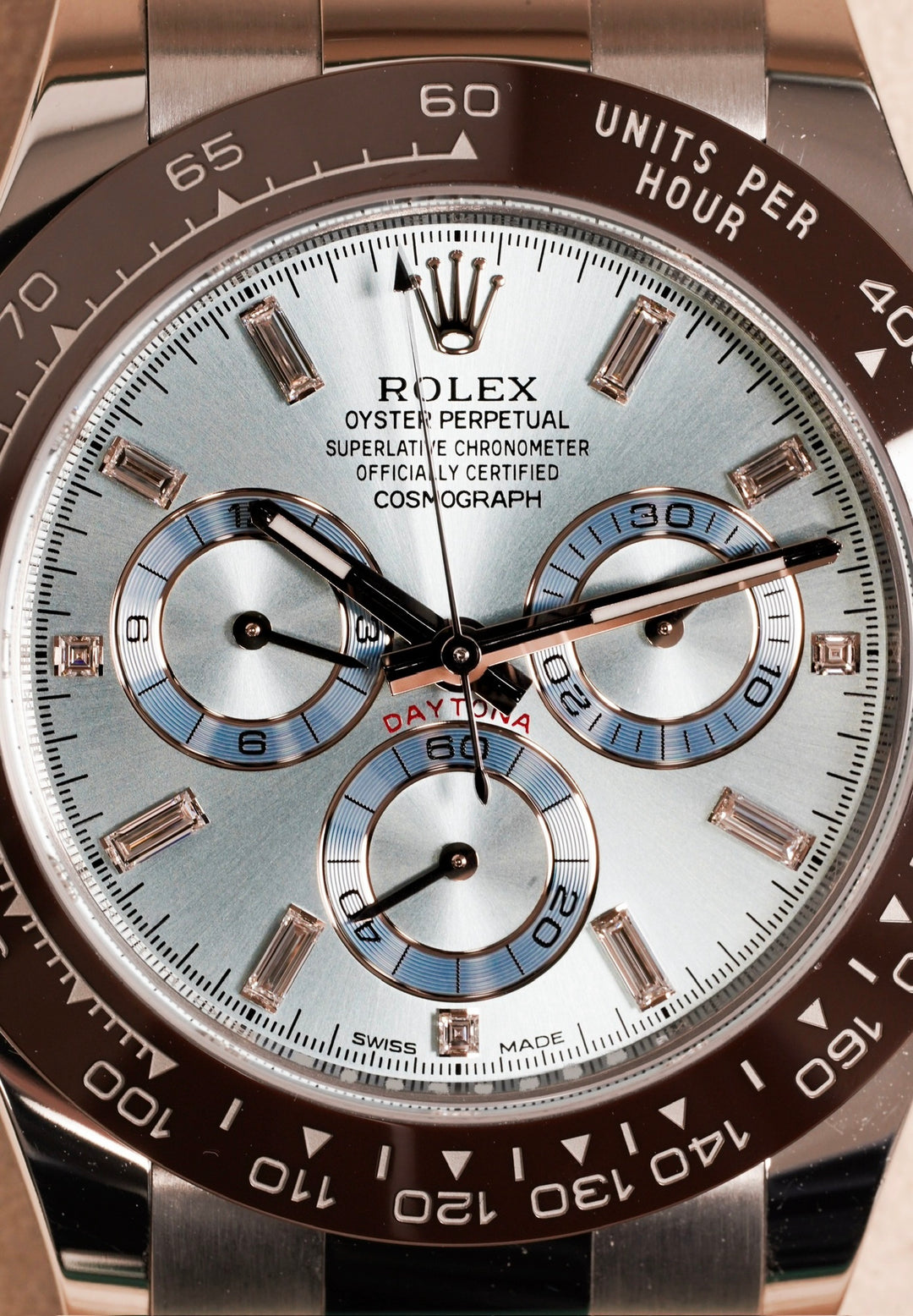 Rolex Daytona 116506 Ice Blue Baguette Platinum - 2020