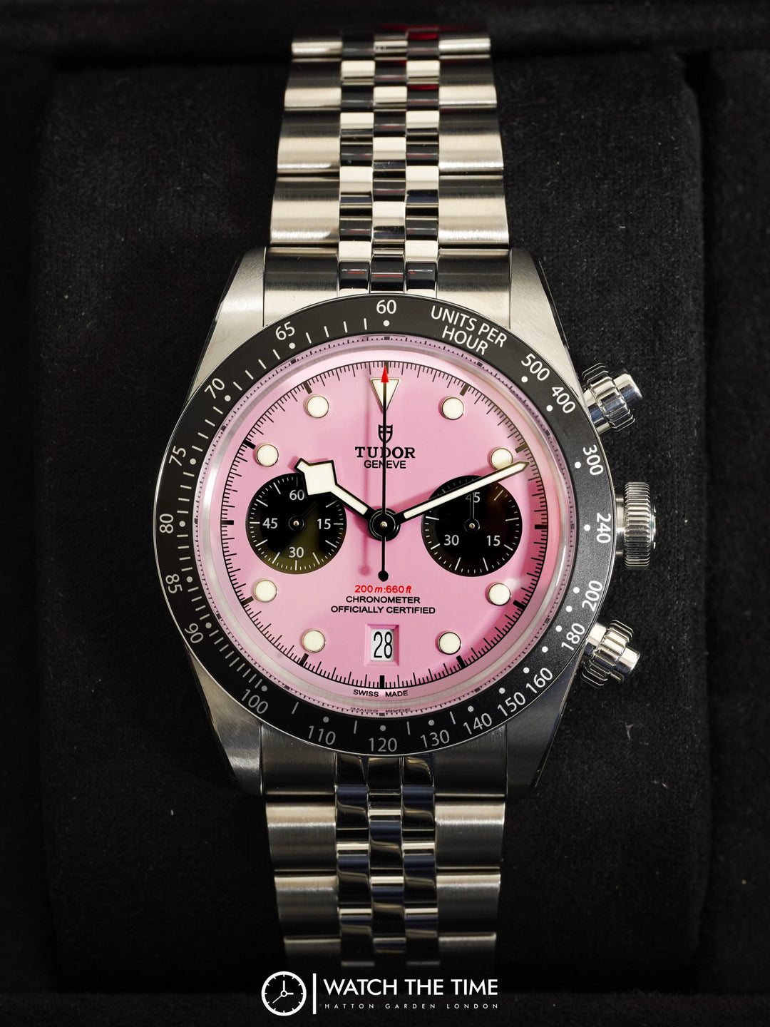 Tudor Black-Bay Miami 79360N Pink Stainless Steel - 2025