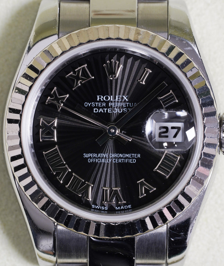 Rolex Datejust 26 179174 Black Stainless Steel - 2006