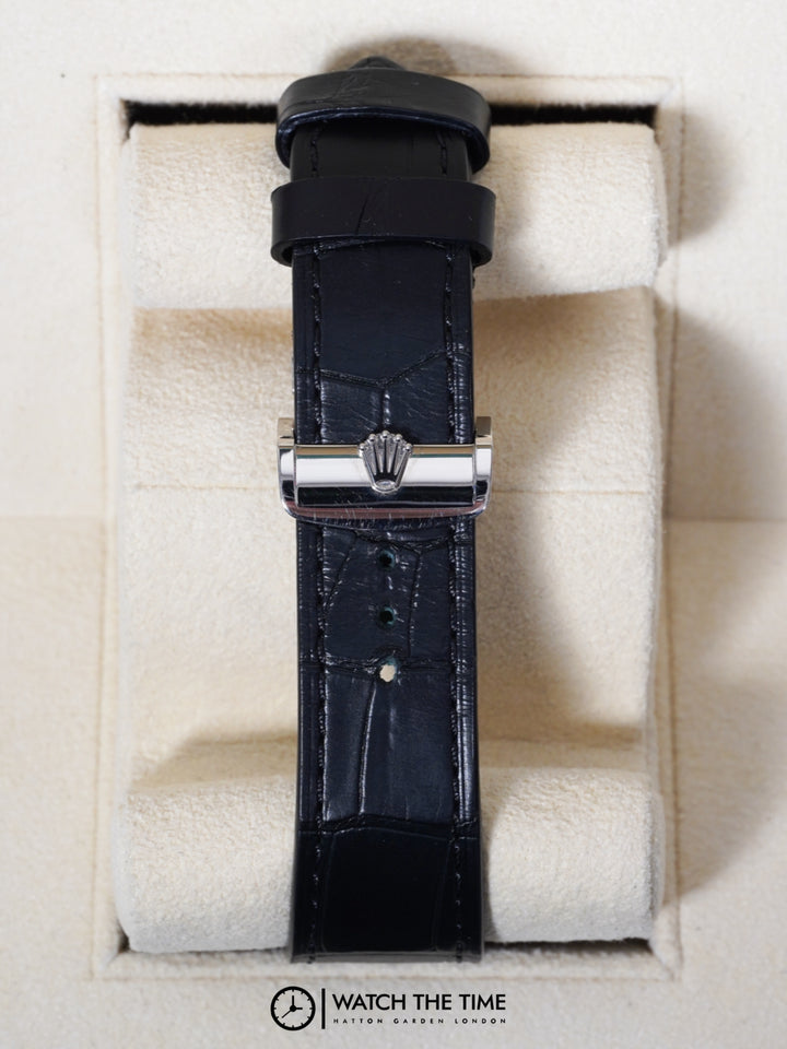 Rolex 1908 40 52509 Black Leather White Gold - 2025