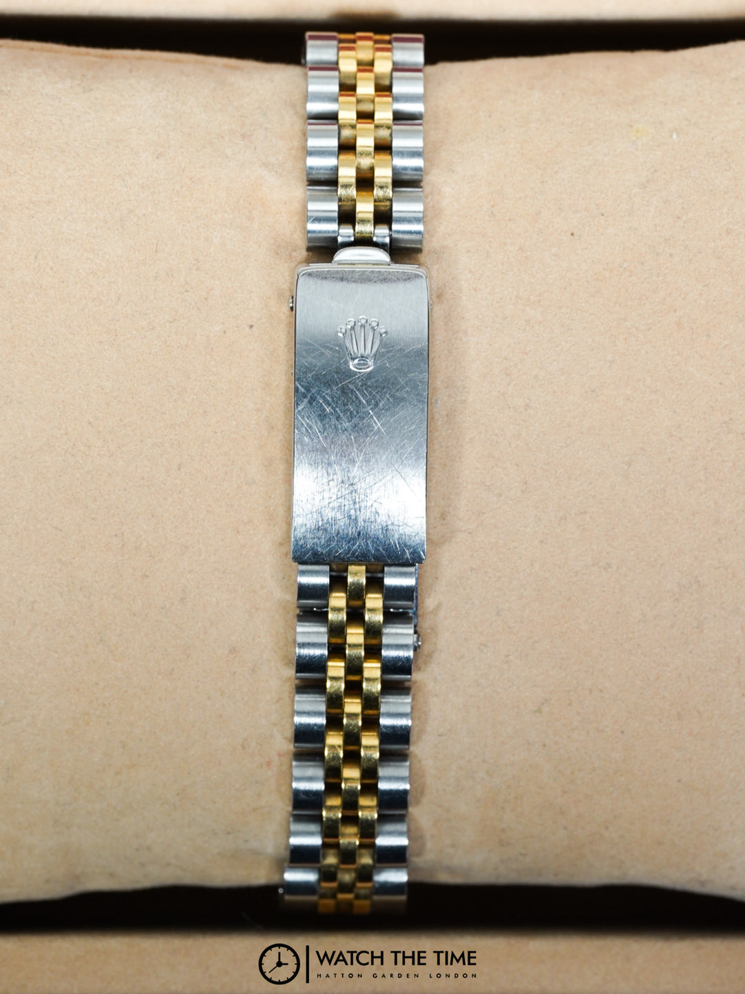 Rolex Datejust 26 69173 Red Diamond Steel & Yellow Gold - Unknown