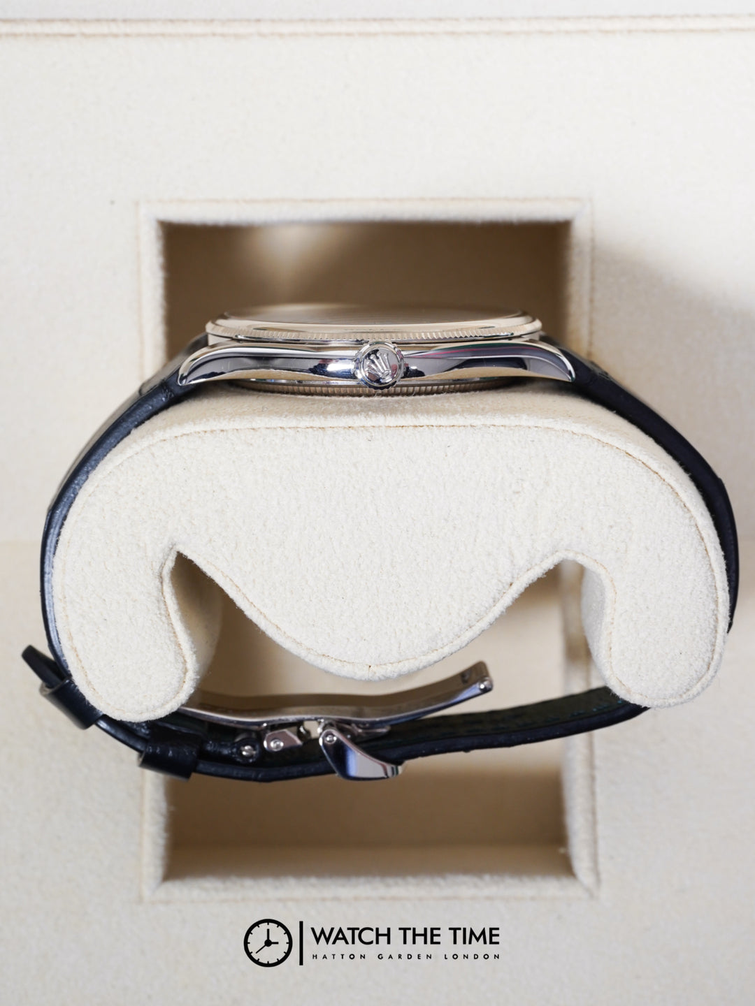 Rolex 1908 40 52509 Black Leather White Gold - 2025