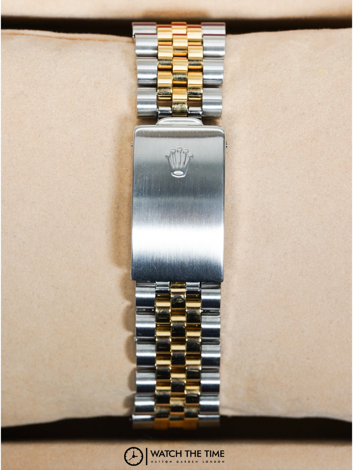 Rolex Datejust 36 16233 White Roman Steel & Yellow Gold - 2000