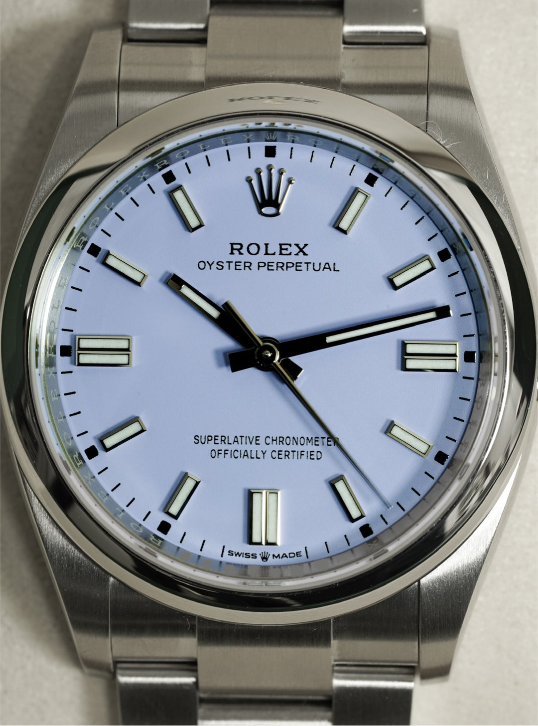 Rolex Oyster Perpetual Lavender Stainless Steel 36 mm - 126000 - 2025