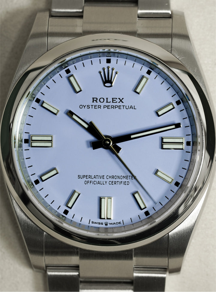 Rolex Oyster Perpetual Lavender Stainless Steel 36 mm - 126000 - 2025
