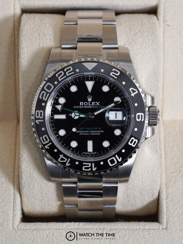 Rolex GMT II Stainless Steel 40 mm - 116710LN - 2015