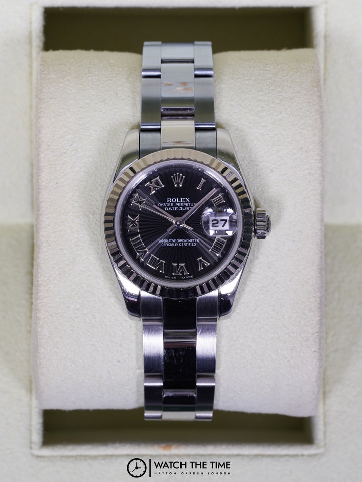 Rolex Datejust 26 179174 Black Stainless Steel - 2006