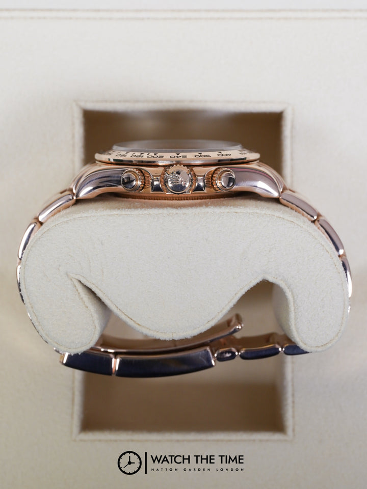 Rolex Daytona 116505 Chocolate Chronograph Rose Gold - 2018