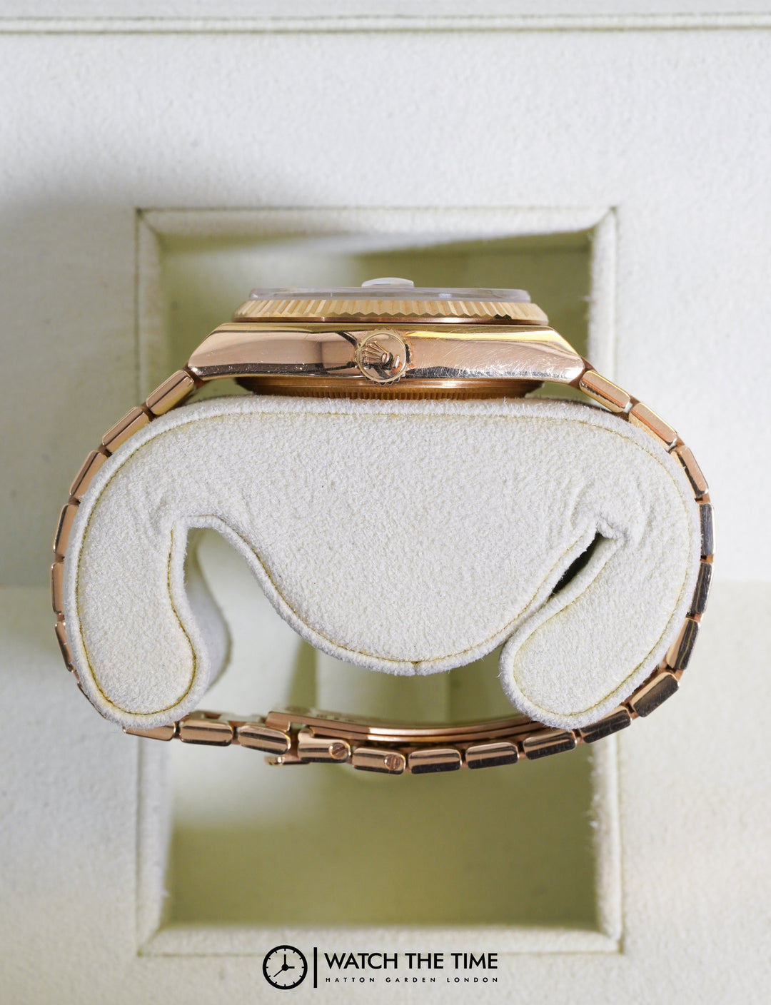 Rolex Day-Date 36 Oysterquartz 19018N Champagne Yellow Gold - Unknown