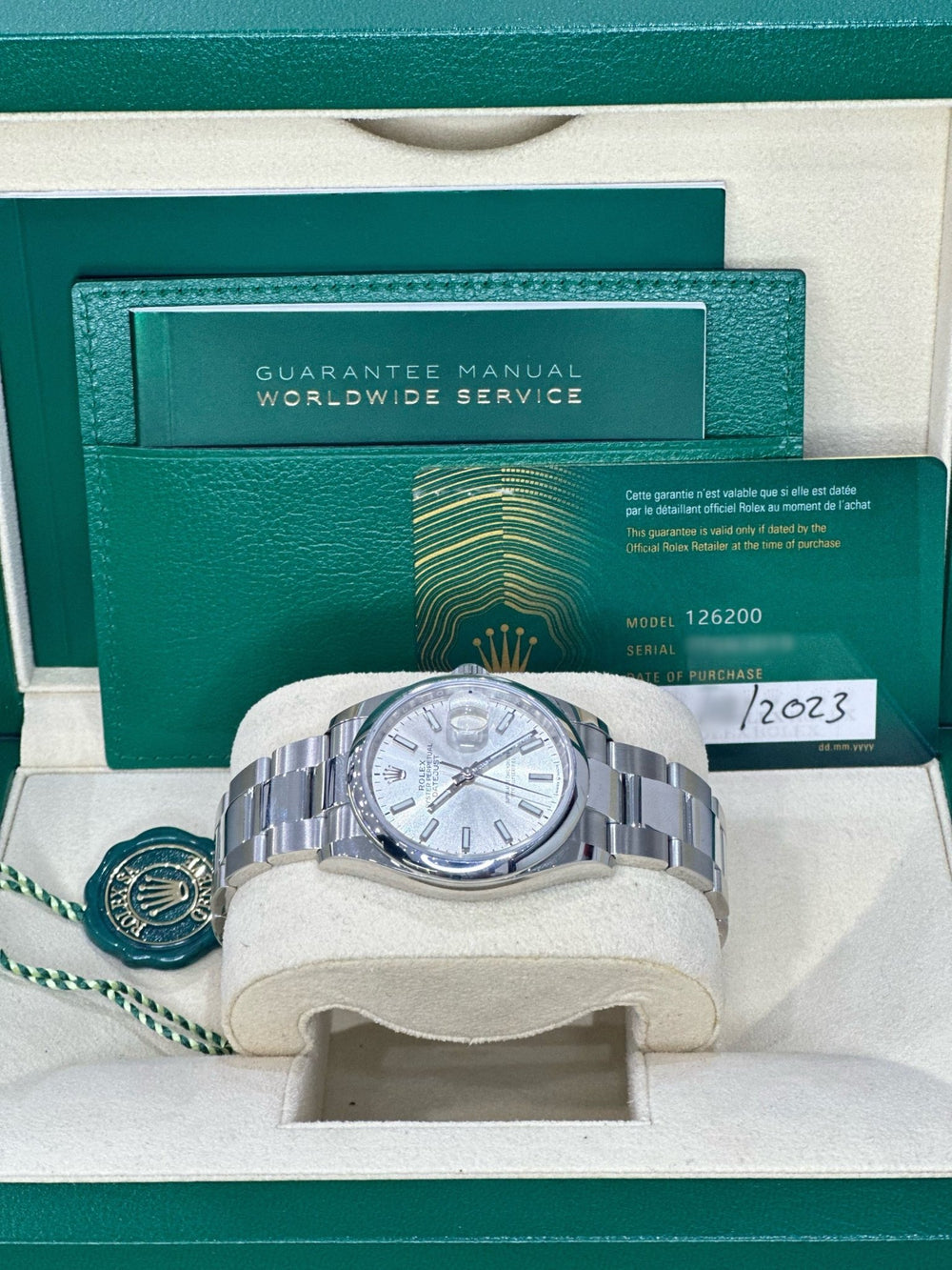 Silver Dial Datejust 36mm - WatchTheTime NEW