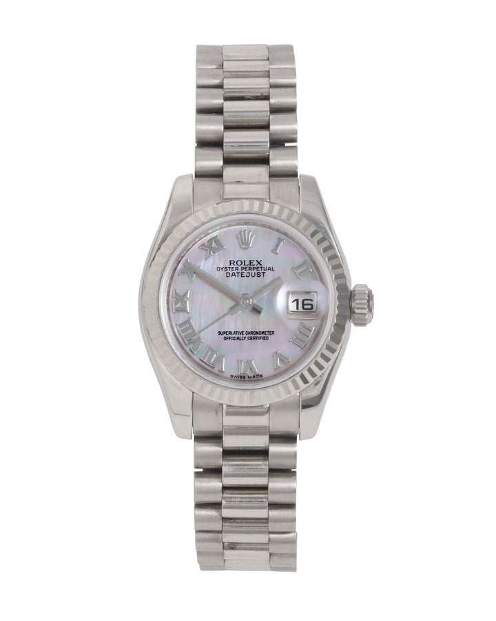 Rolex Datejust 26 Mother Of Pearl Roman White Gold 2022 - 179179