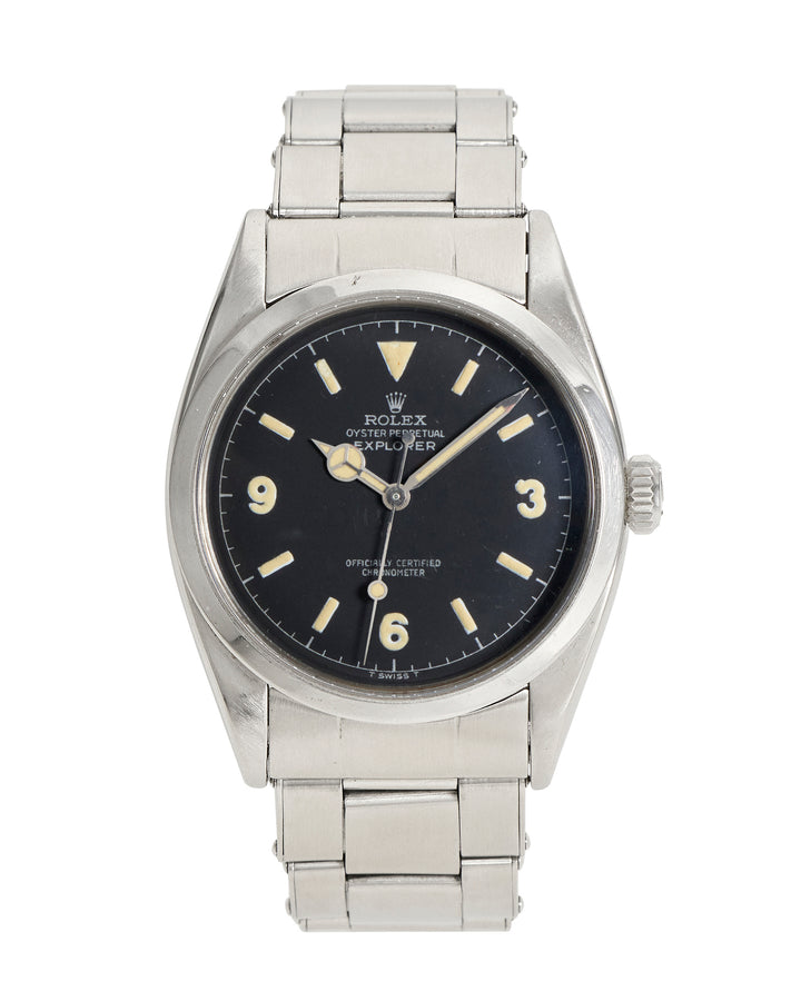 Rolex Explorer 36 Black Stainless Steel 1959 - 6150