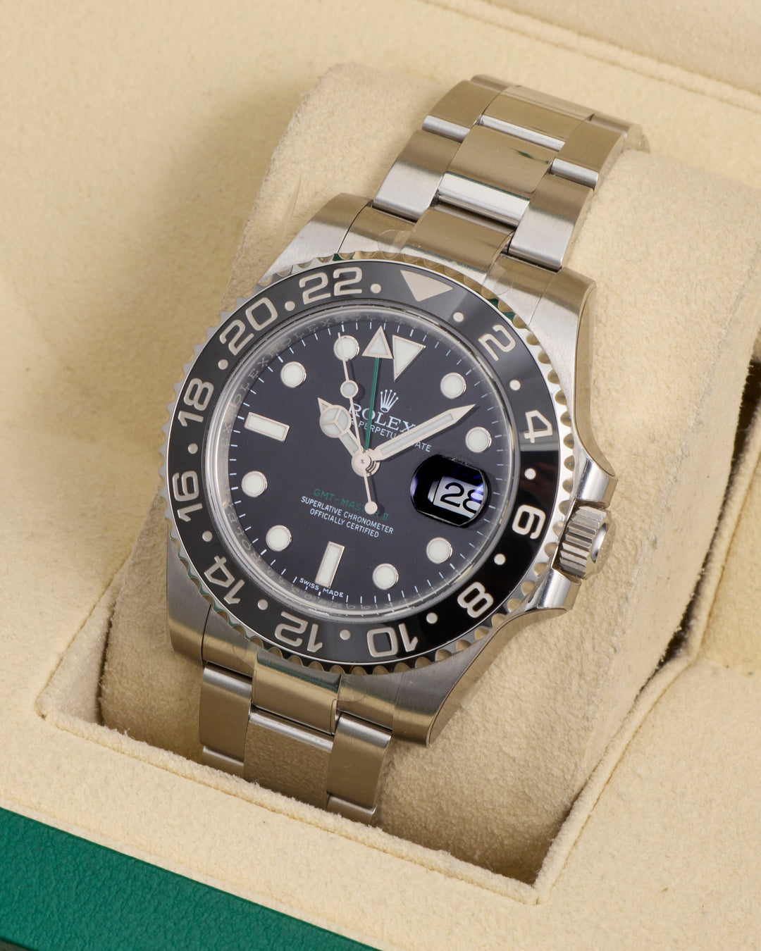 Rolex GMT-Master II Black Stainless Steel 2018 - 116710LN