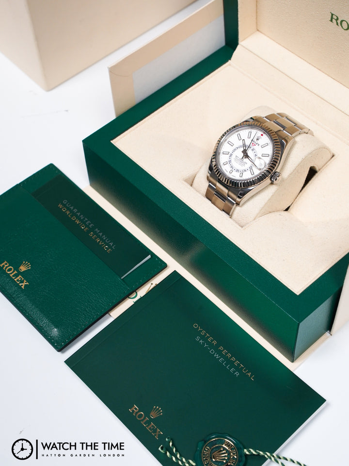 Rolex Sky-Dweller 42 326934 White Dial Stainless Steel - 2021
