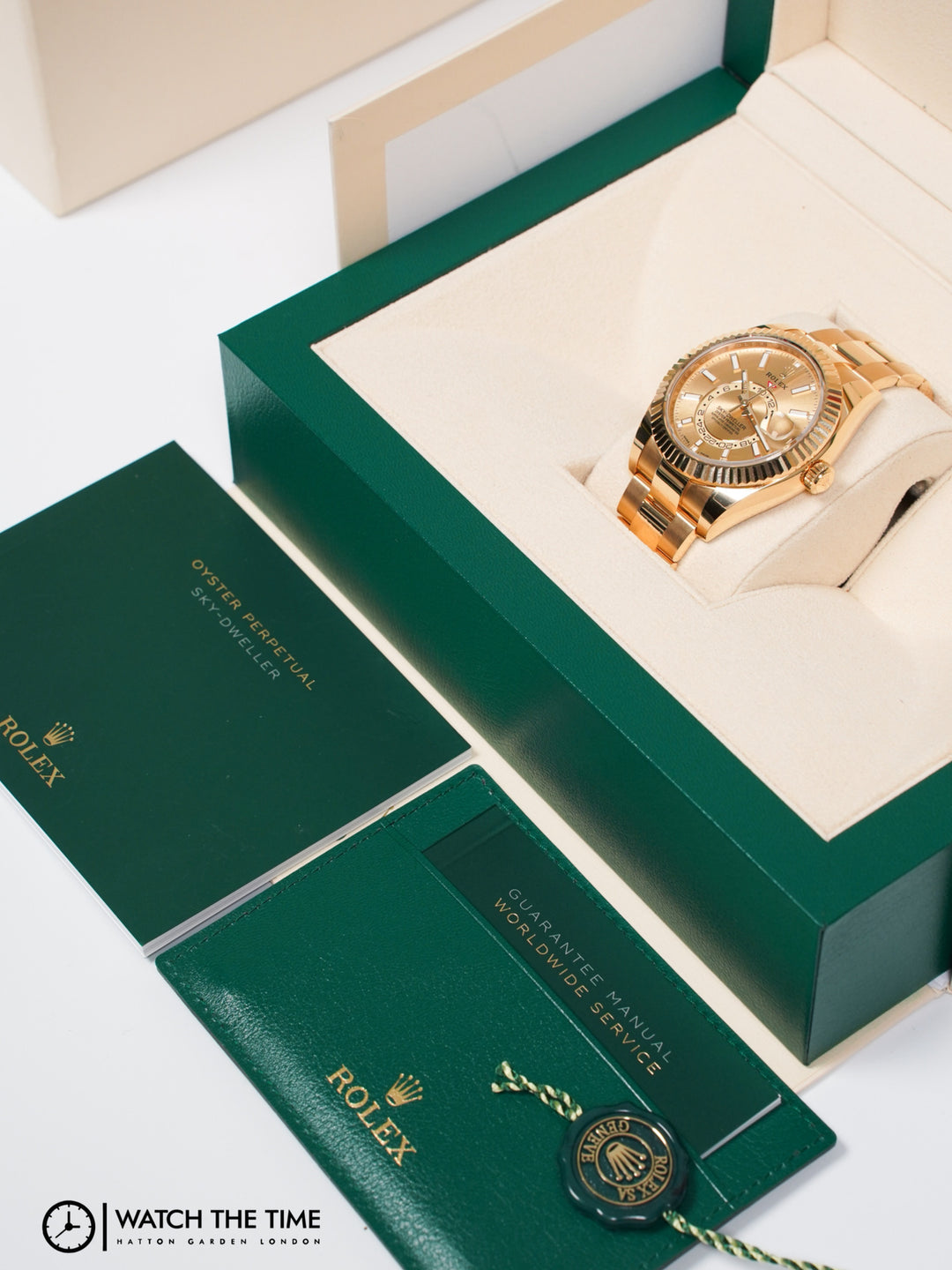 Rolex Sky-Dweller 326938 Champagne Yellow Gold - 2023