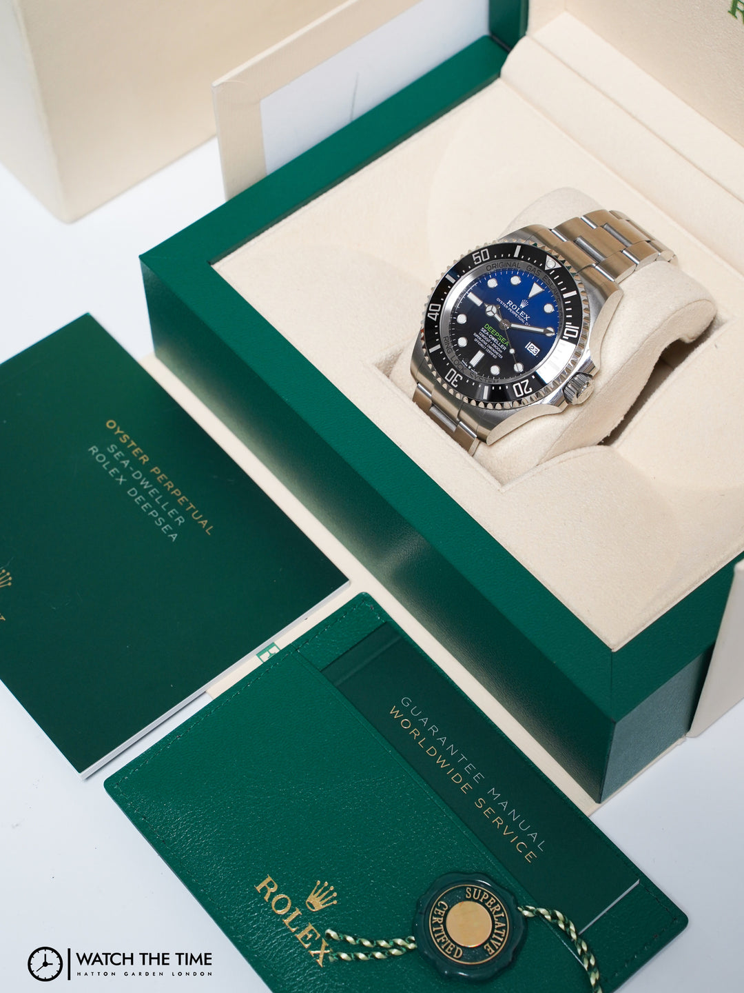 Rolex Deepsea - James Cameron 126660 Blue Stainless Steel - 2021