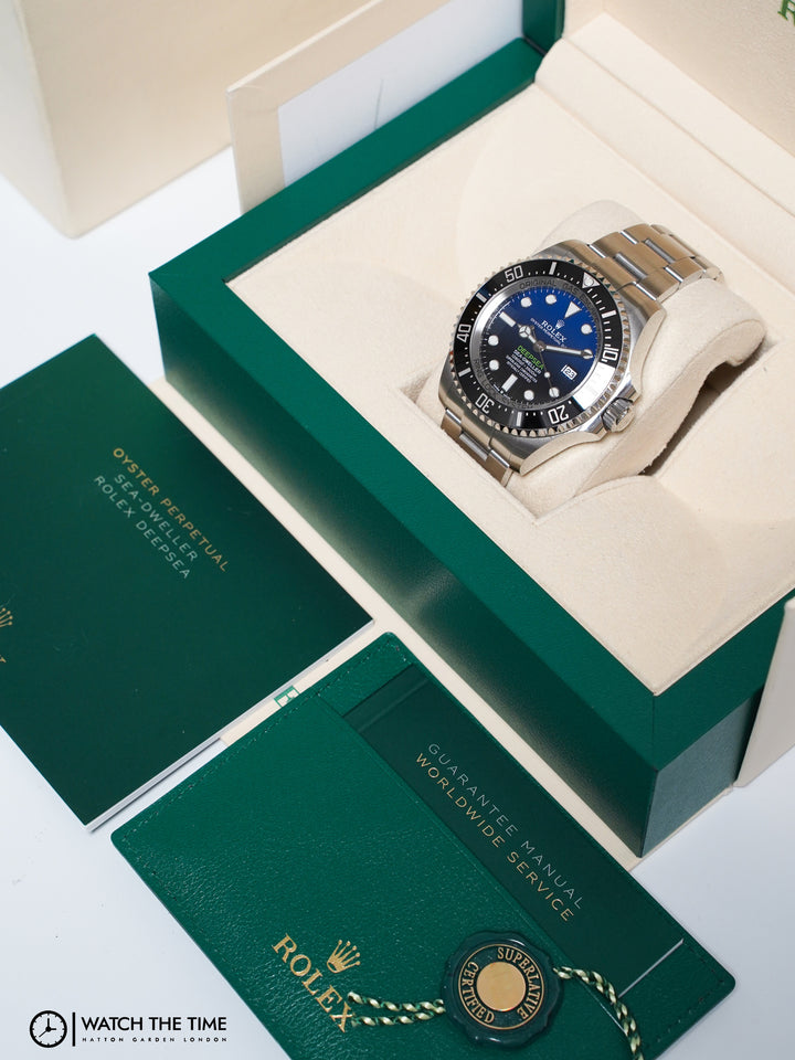 Rolex Deepsea - James Cameron 126660 Blue Stainless Steel - 2021
