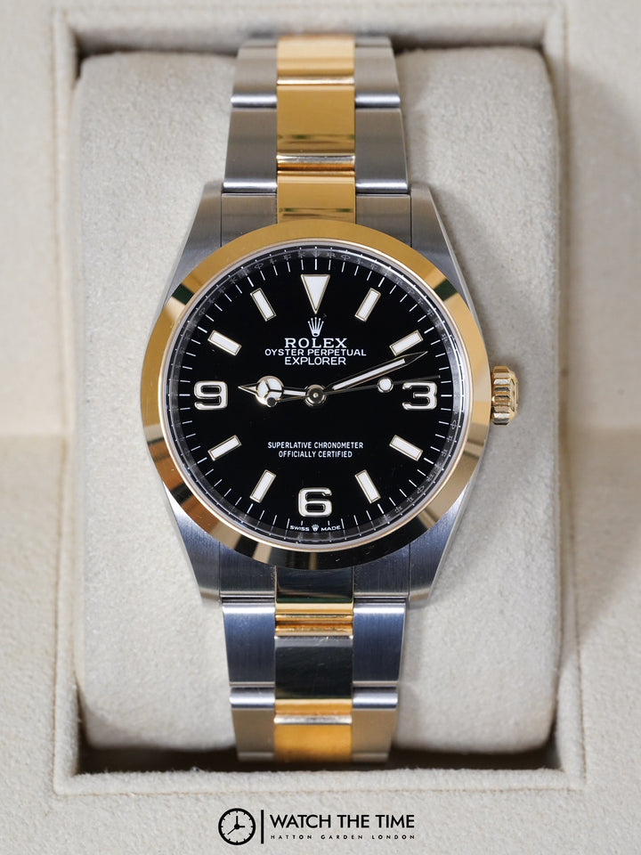 Rolex Explorer Black Stainless Steel 36 mm - 124273 - 2025