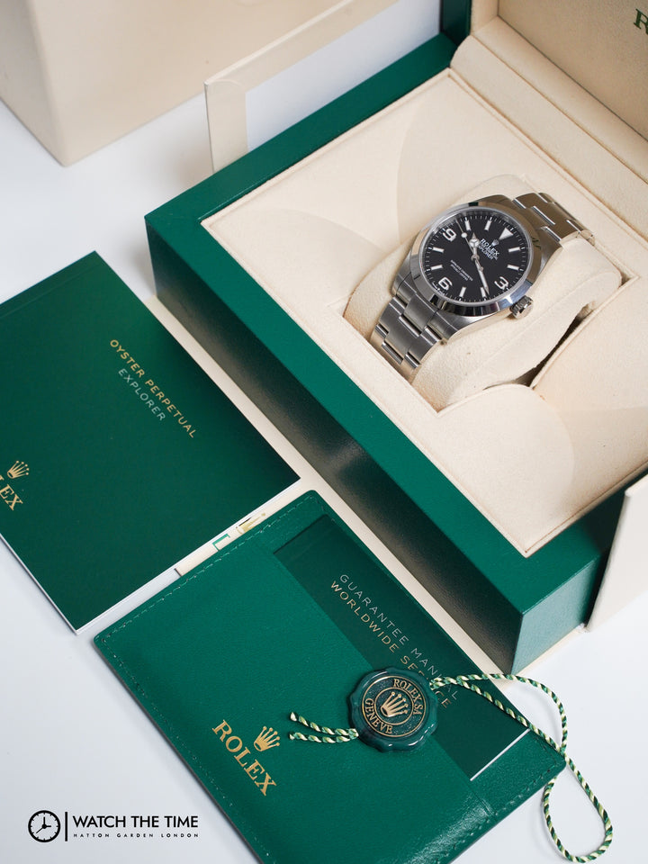 Rolex Explorer 224270 Black Stainless Steel - 2024