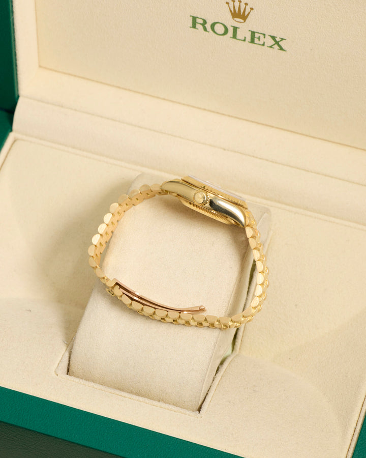 Rolex Datejust 26 Champagne Diamond Dot Yellow Gold 1990 - 69178