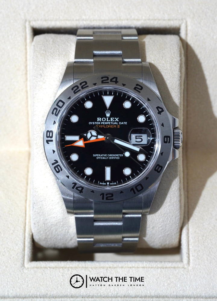 Rolex Explorer II Black Stainless Steel 42 mm - 226570