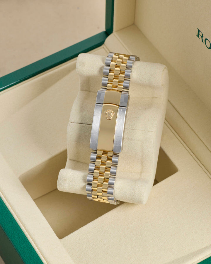 Rolex Datejust 41 Olive Green Roman Stainless Steel & Yellow Gold 2026 - 126333