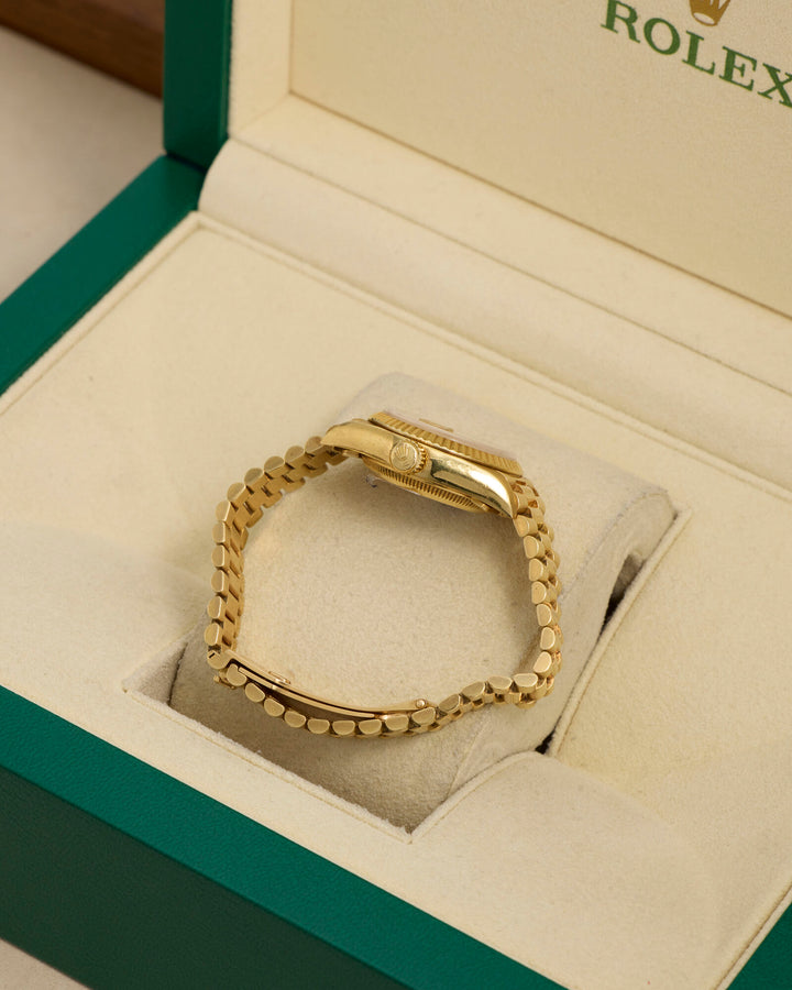 Rolex Datejust 26 Champagne Diamond Dot Yellow Gold Unknown -  69178