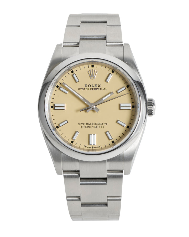 Rolex Oyster Perpetual 36 Beige Stainless Steel 2025 - 126000