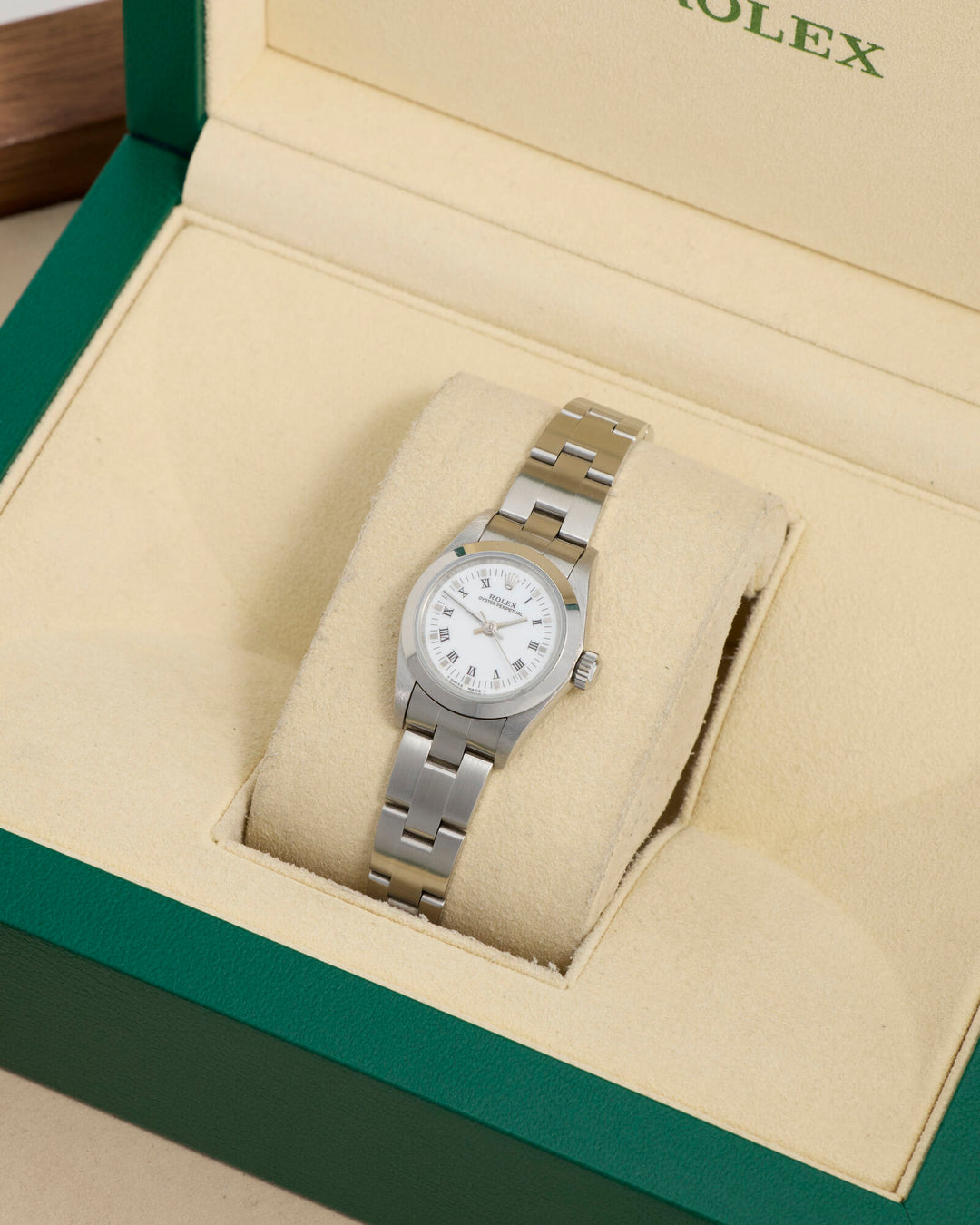 Rolex Oyster Perpetual 26 White Stainless Steel 1997 - 67180