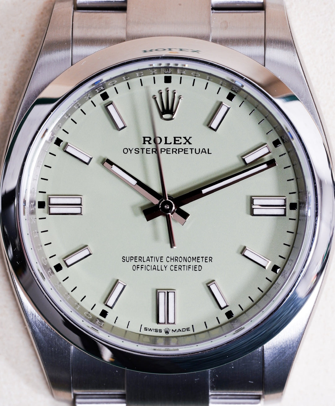 Rolex Oyster Perpetual 36 126000 Pistachio Stainless Steel - 2025