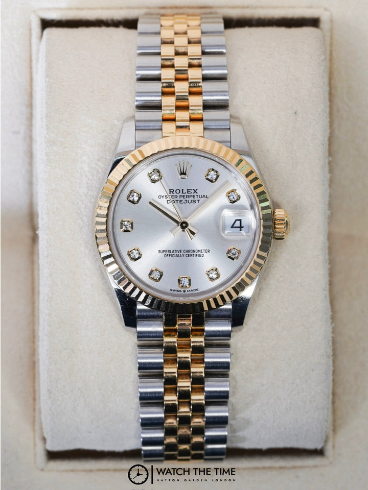 Rolex Datejust 278273 Silver Diamond 31 - 2023