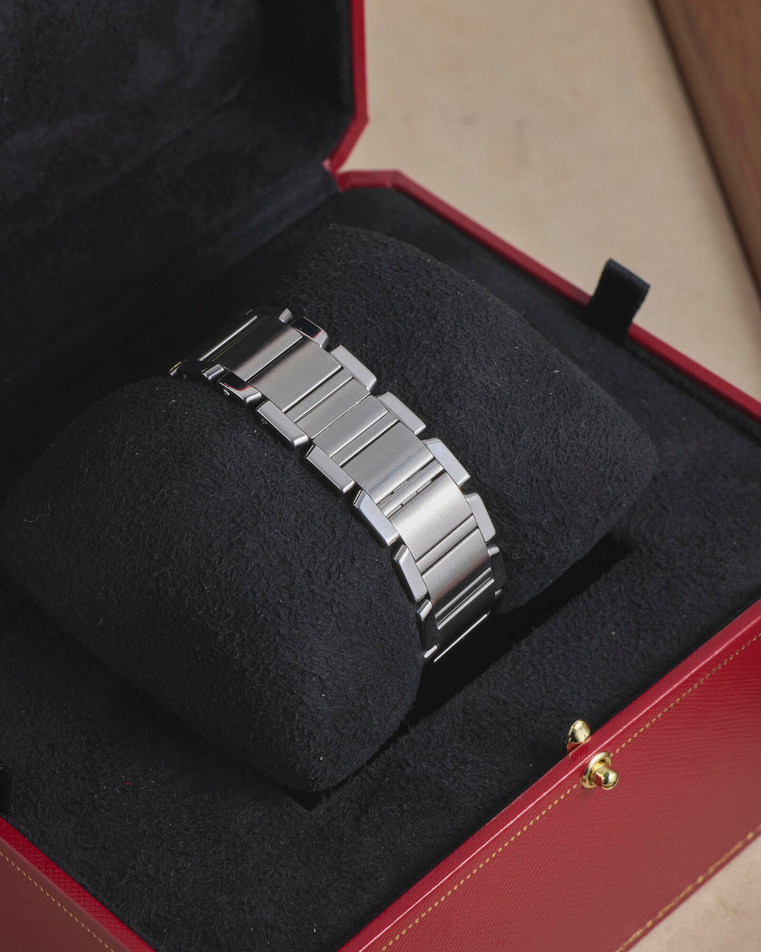 Cartier Tank Francaise 28 White Stainless Steel Unknown - W51002Q3