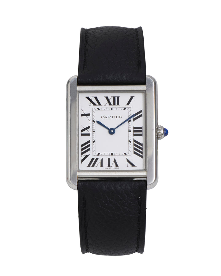 Cartier Tank Solo 34.8 White Stainless Steel 2020 - WSTA0028