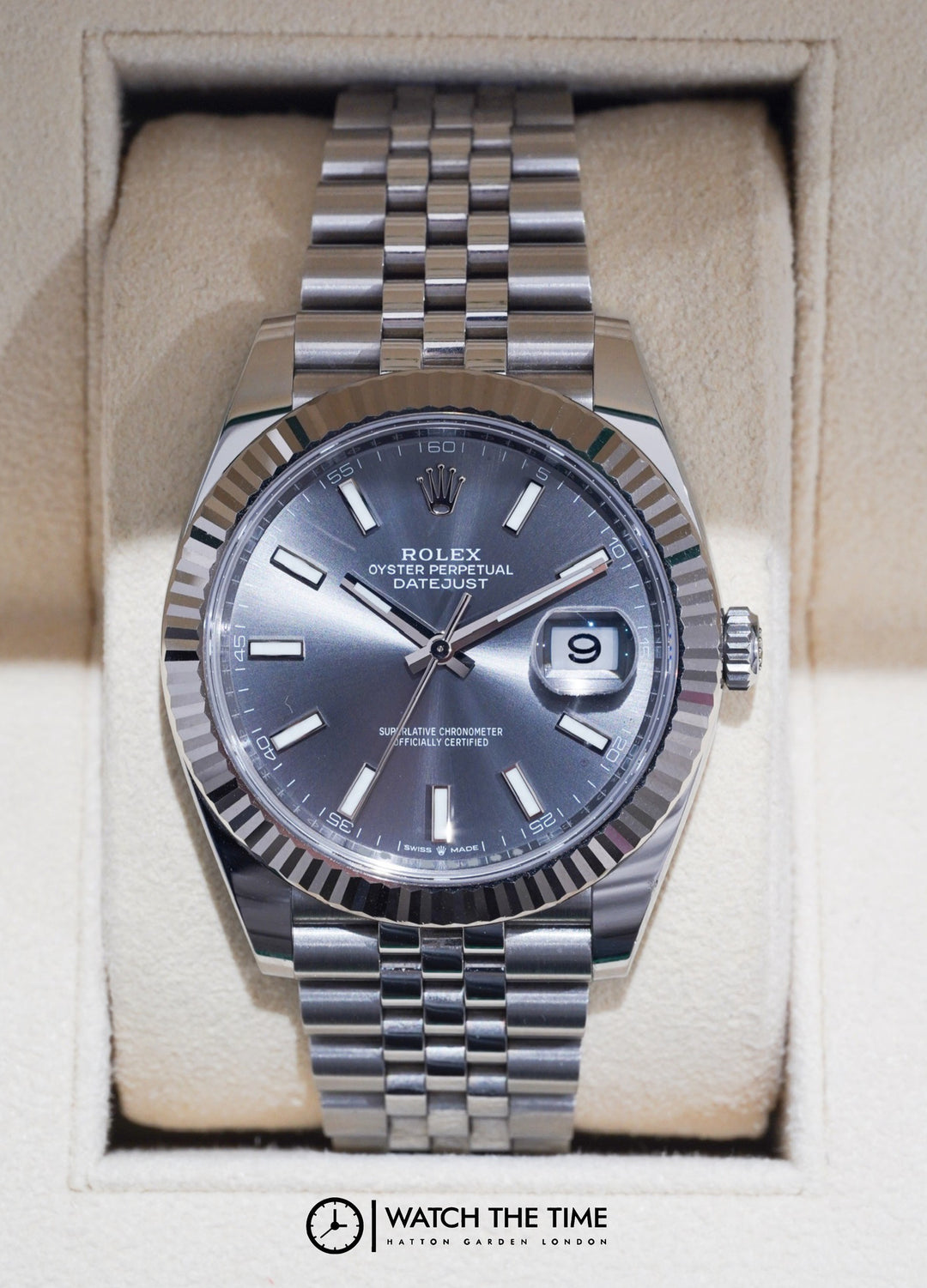 Rolex Datejust 41 126334 Rhodium Stainless Steel - 2023