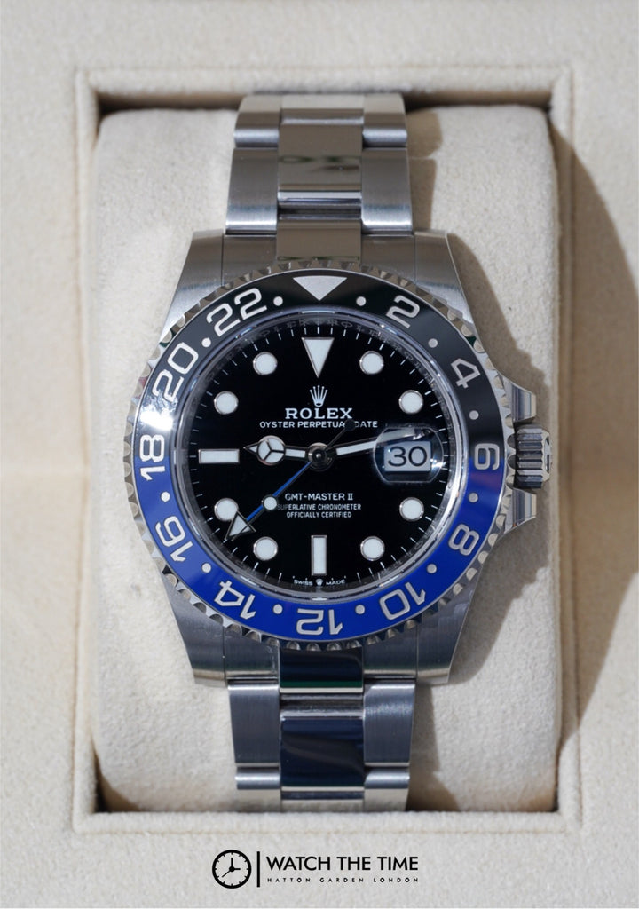 Rolex GMT II "BATMAN" Stainless Steel 40 mm - 126710BLNR