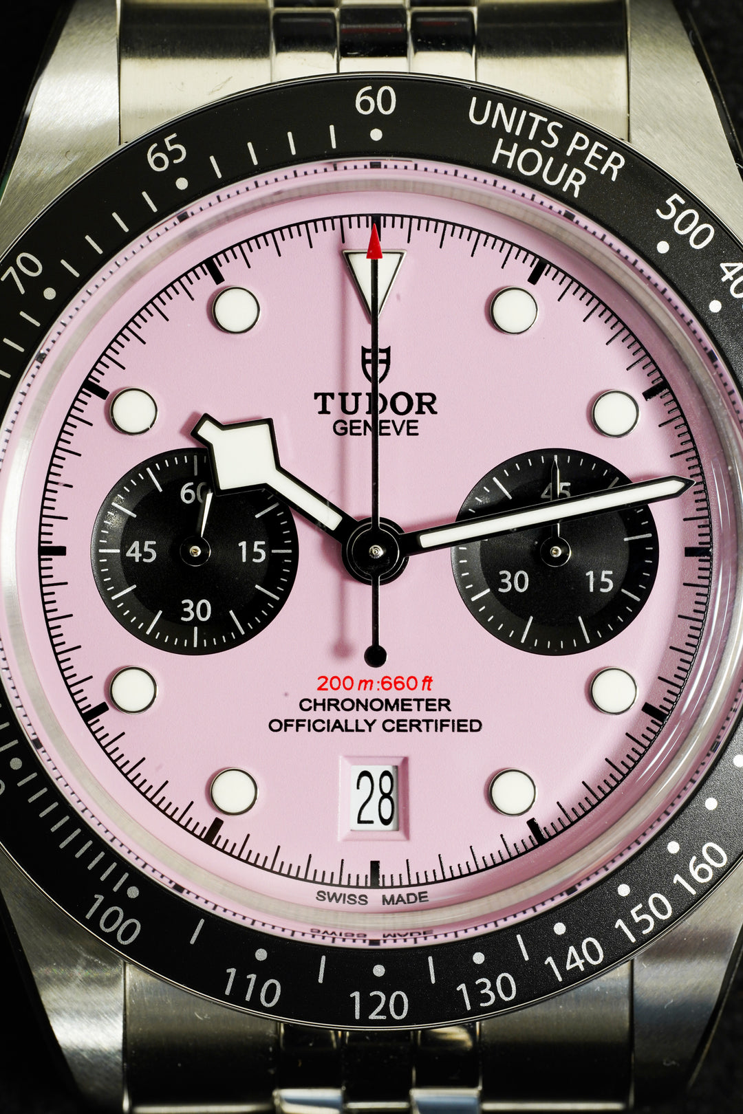 Tudor Black-Bay Miami 79360N Pink Stainless Steel - 2025