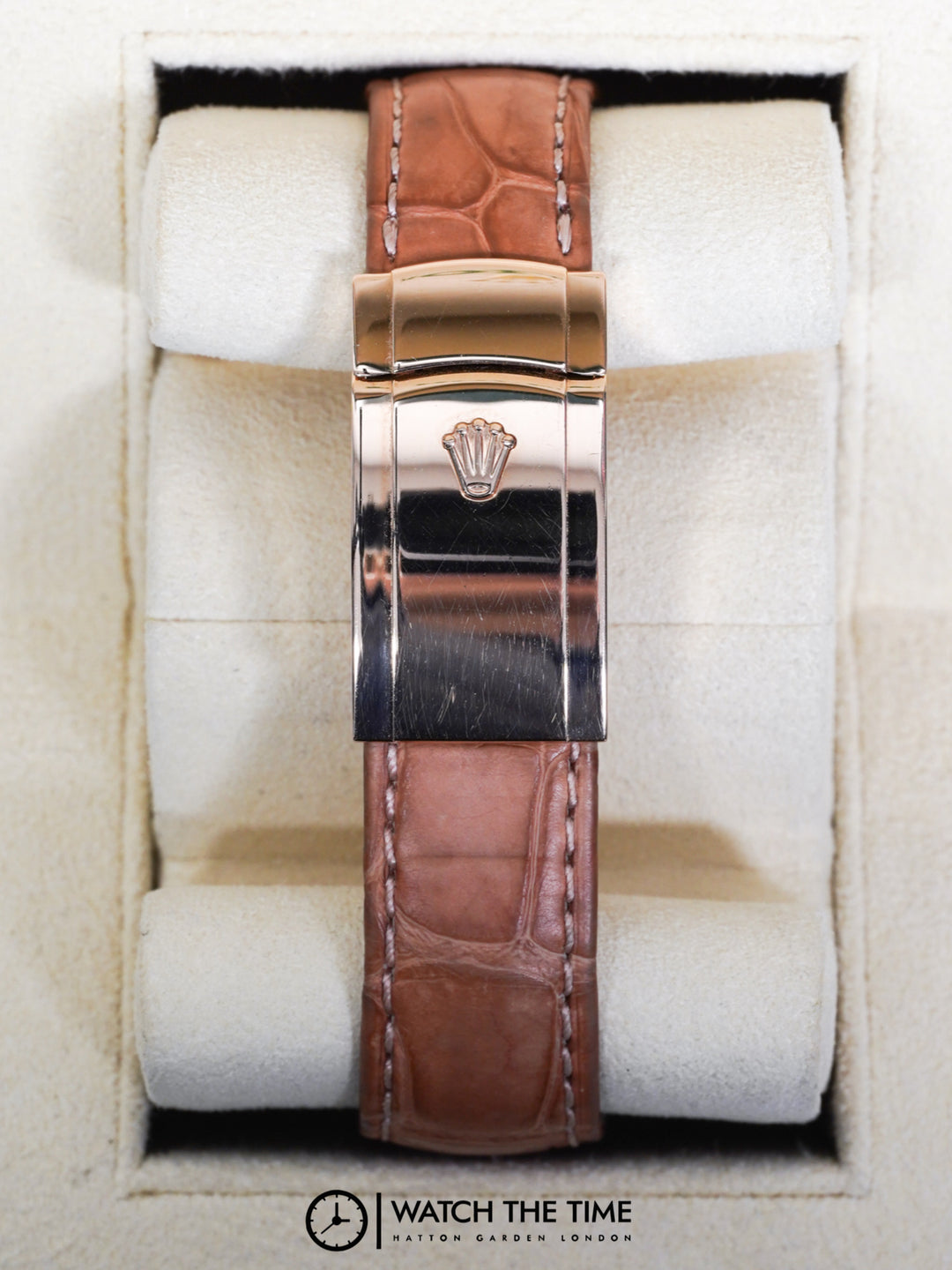 Rolex Datejust 36 116185 Mother Of Pearl Diamond Rose Gold - 2016