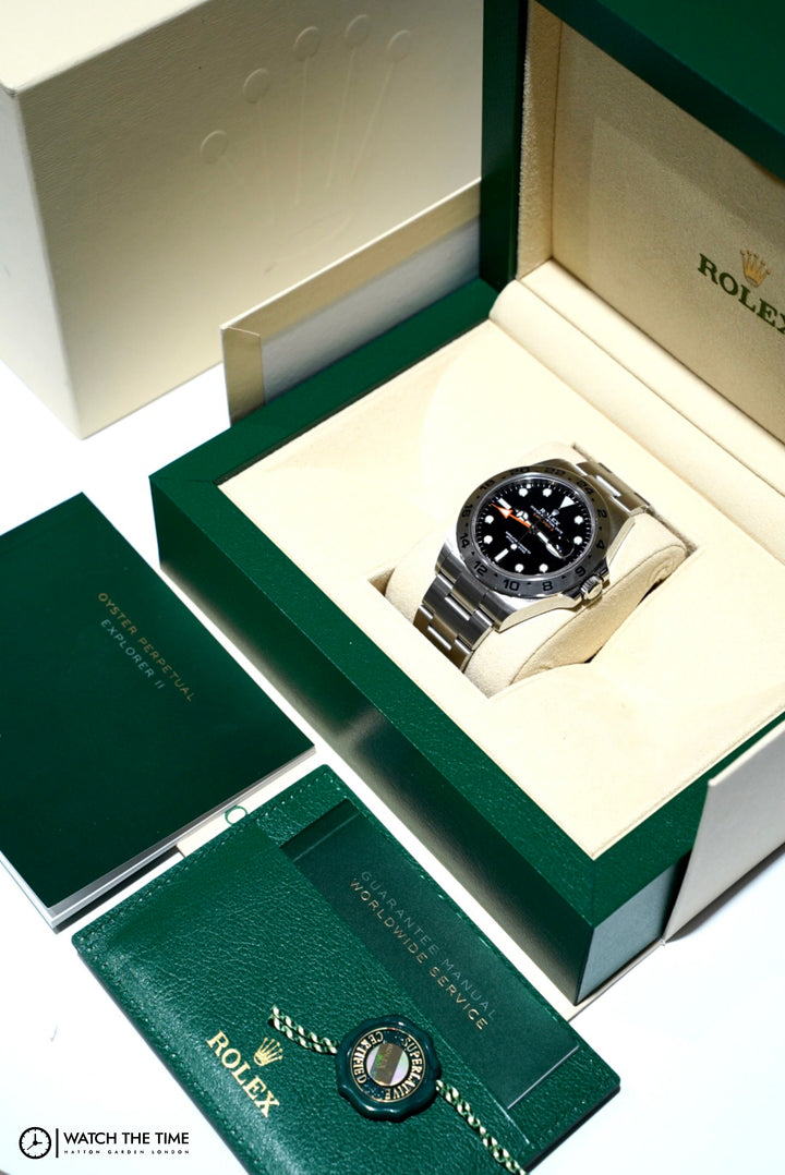 Rolex Explorer II Black Stainless Steel 42 mm - 226570
