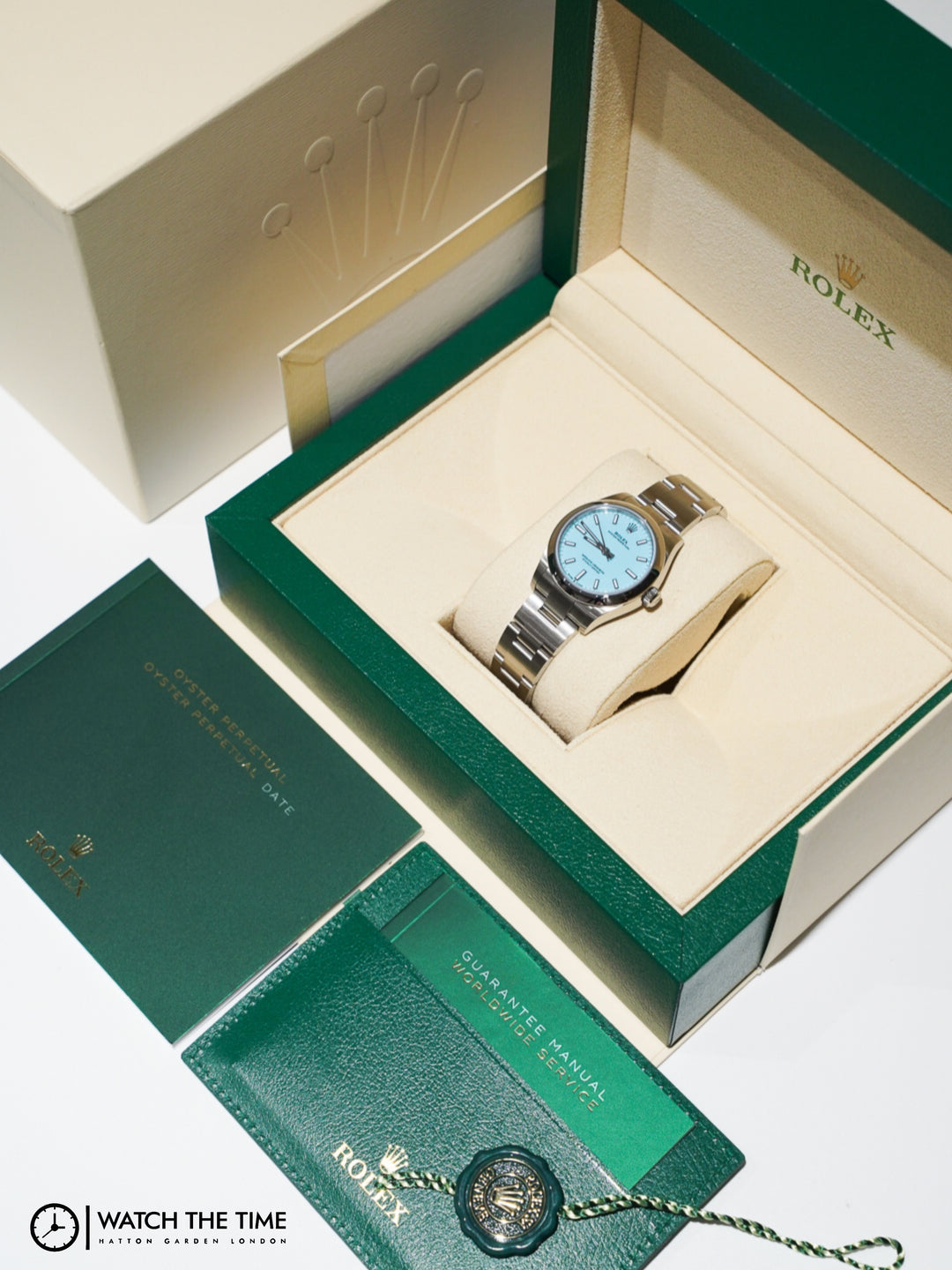 Rolex Oyster Perpetual Tiffany Stainless Steel 31 mm - 277200