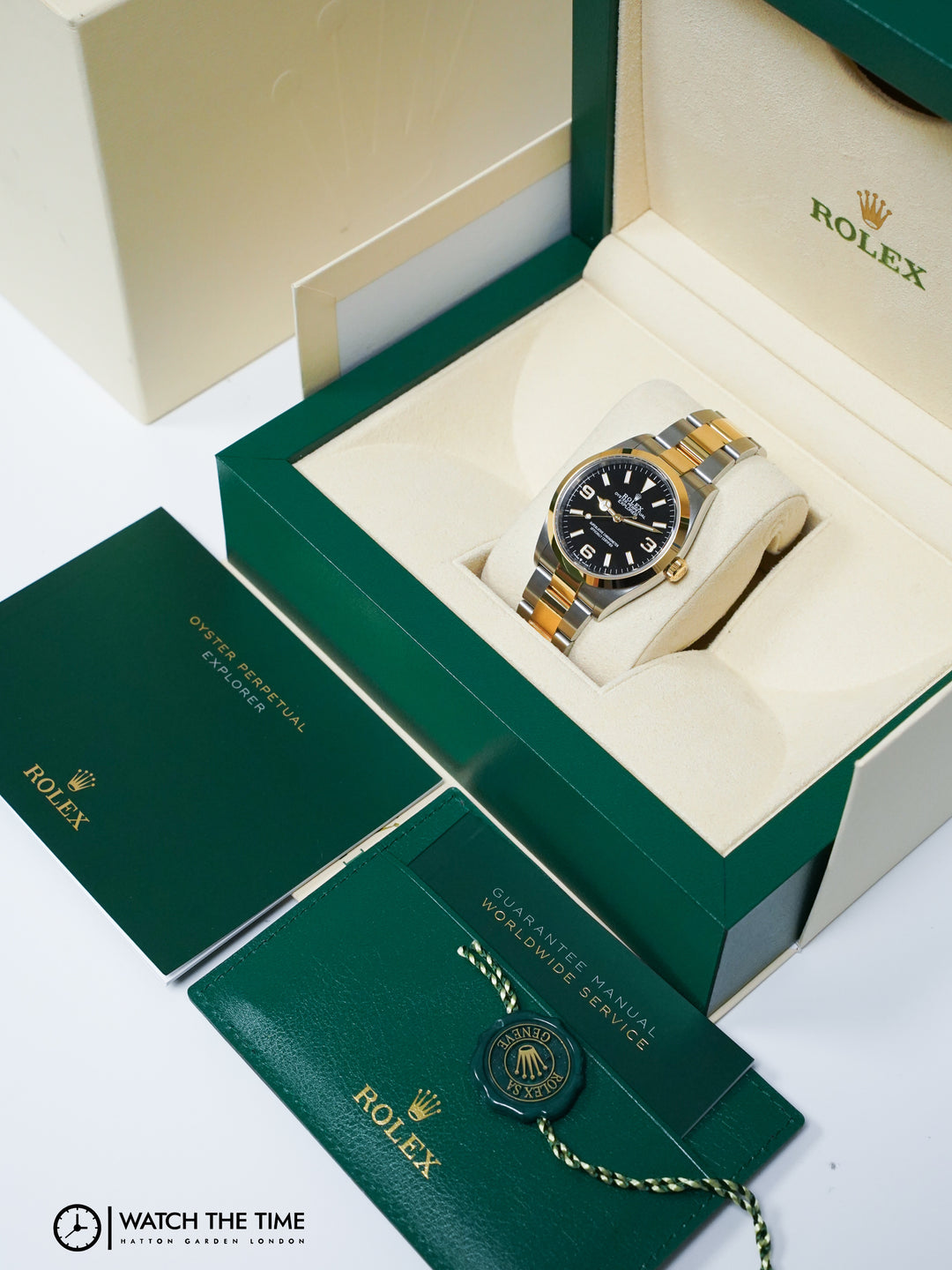 Rolex Explorer Black Stainless Steel 36 mm - 124273 - 2025