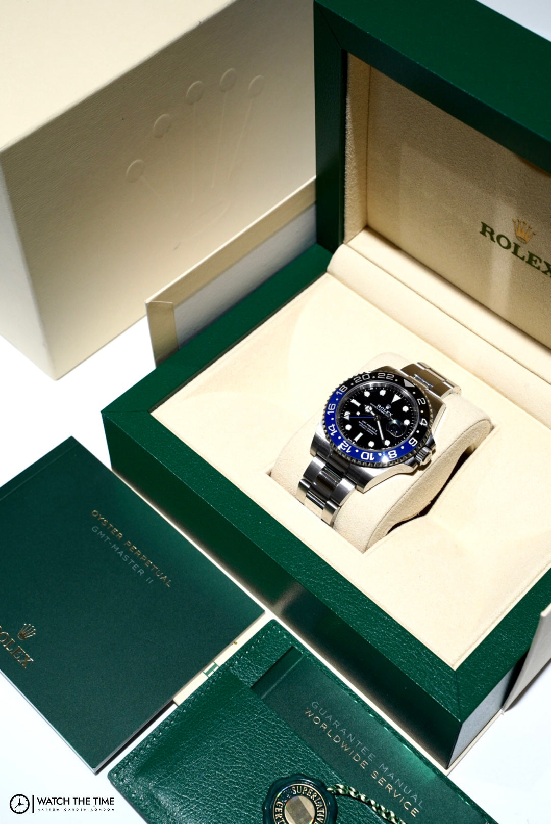 Rolex GMT II "BATMAN" Stainless Steel 40 mm - 126710BLNR