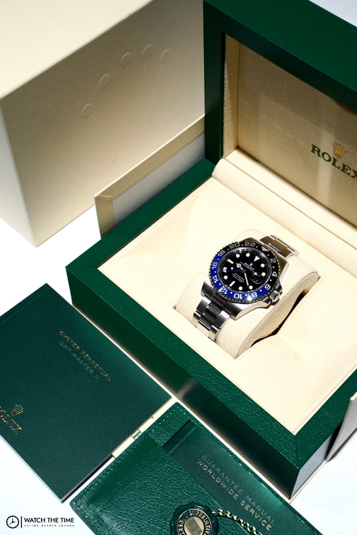Rolex GMT II "BATMAN" Stainless Steel 40 mm - 126710BLNR
