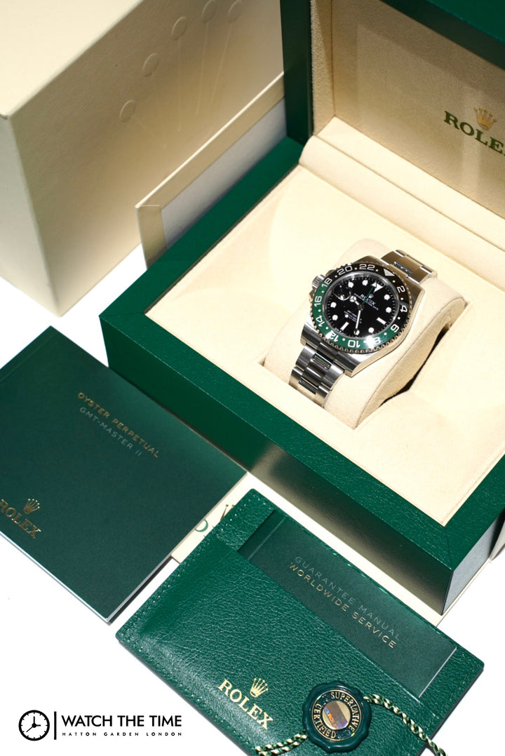 Rolex GMT II "SPRITE" Stainless Steel 40 mm - 126720VTNR