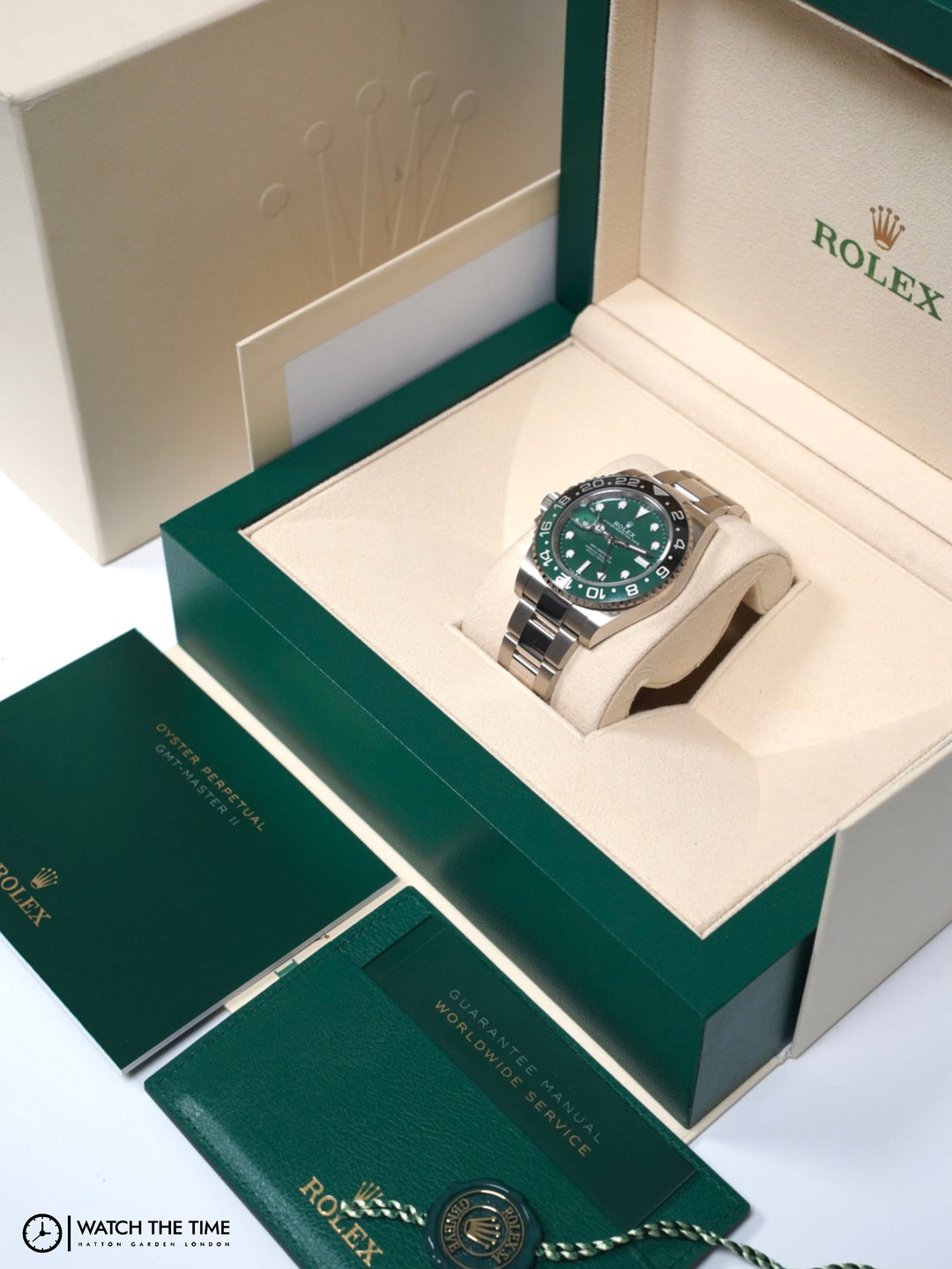 Rolex GMT II "SPRITE" White Gold 40 mm - 126729VTNR