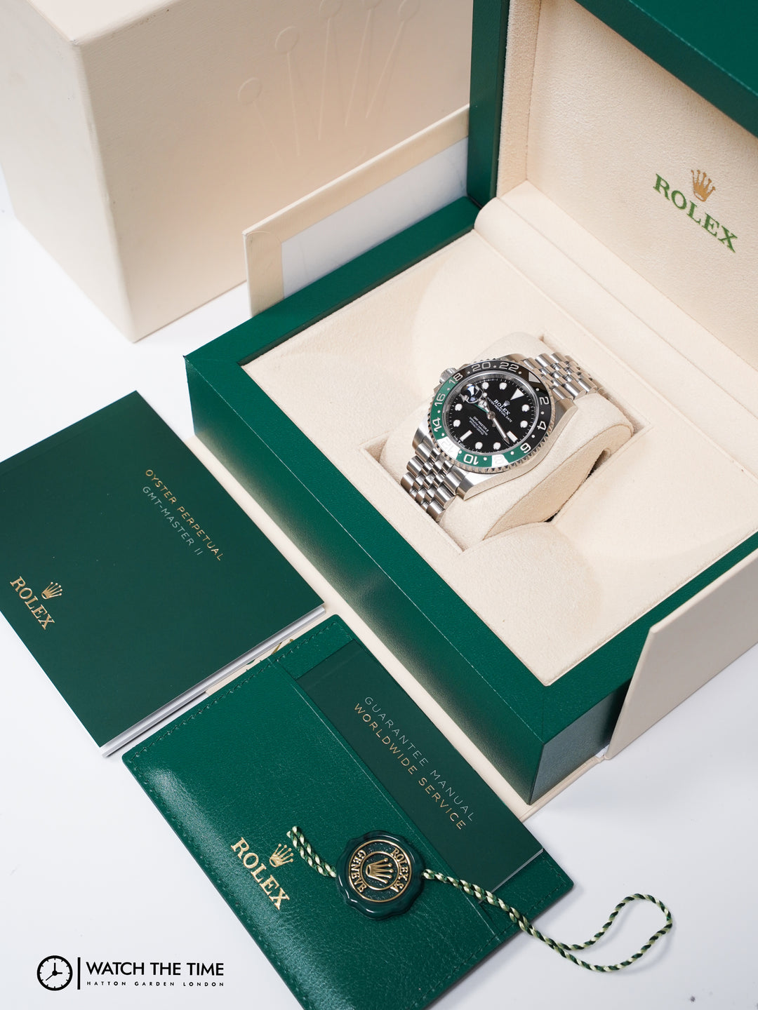 Rolex GMT II "SPRITE" Stainless Steel 40 mm - 126720VTNR