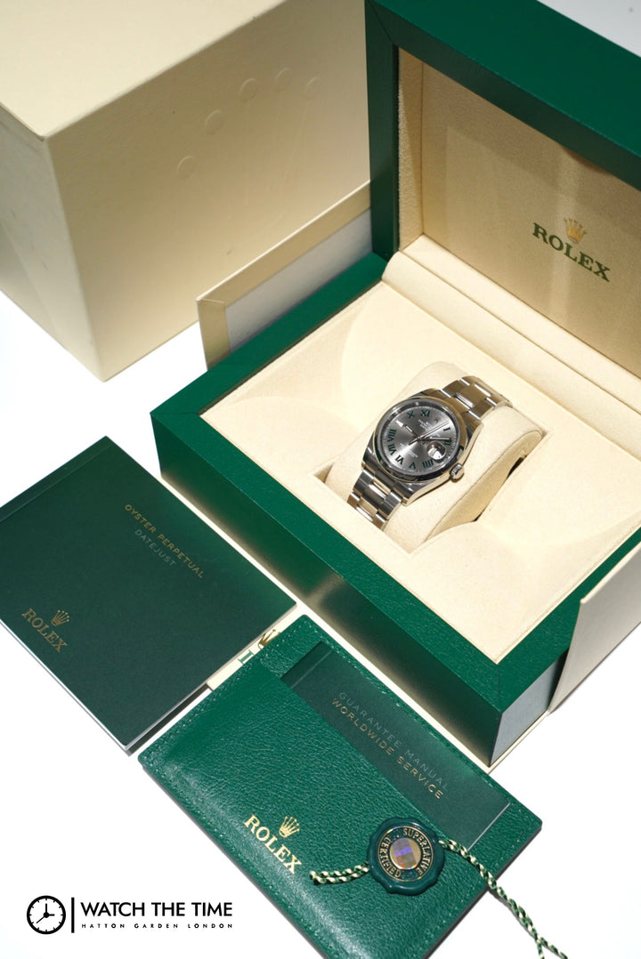 Rolex Datejust Wimbledon Stainless Steel 36 mm - 126200