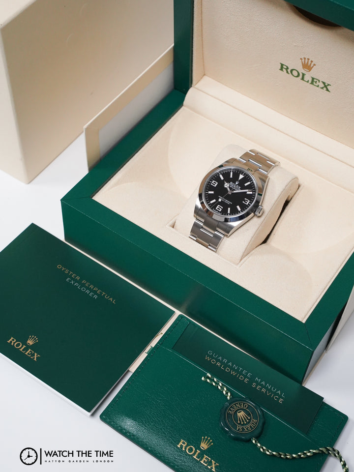 Rolex Explorer Black Stainless Steel 40 mm - 224270 - 2024
