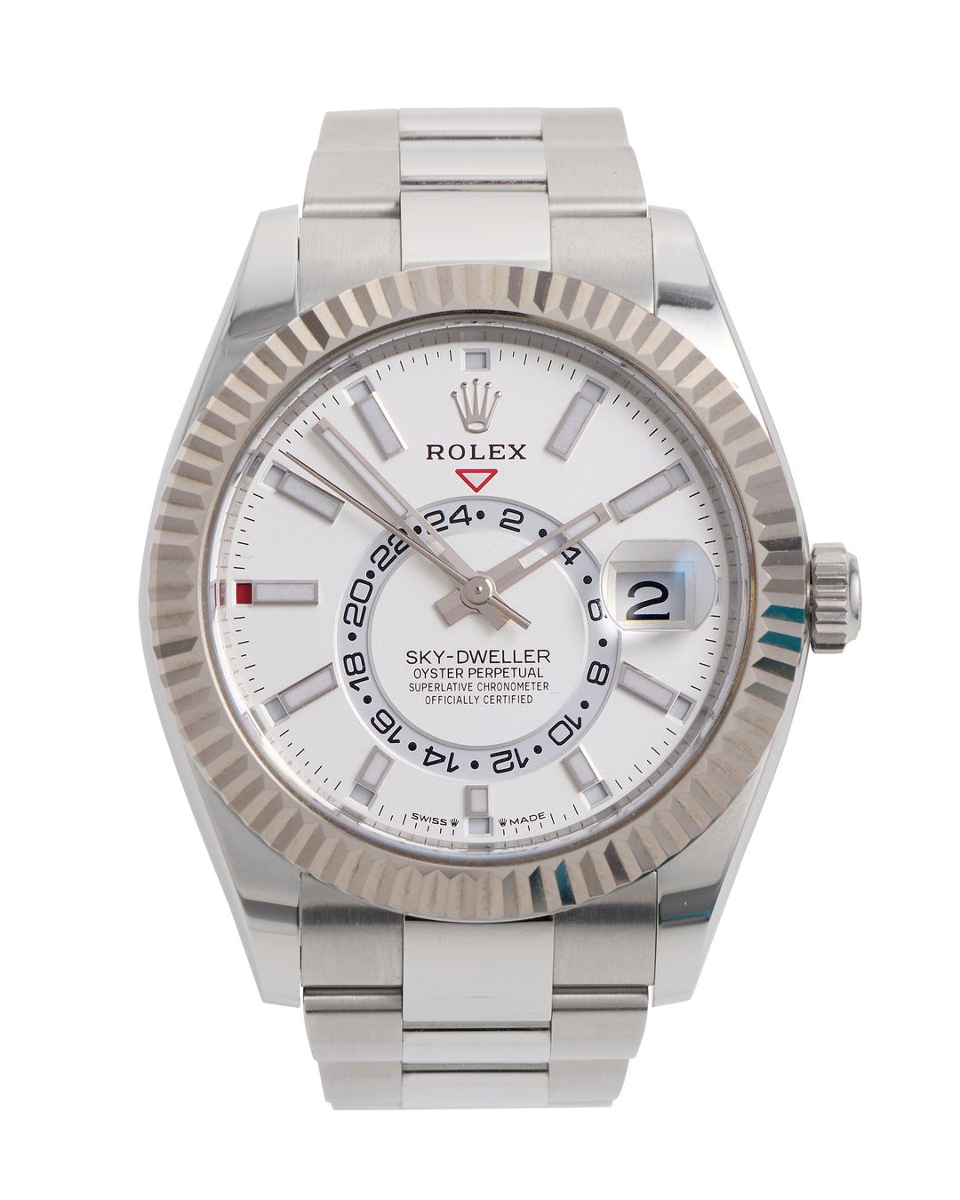 Rolex Sky-Dweller 42 White Stainless Steel 2025 - 336934